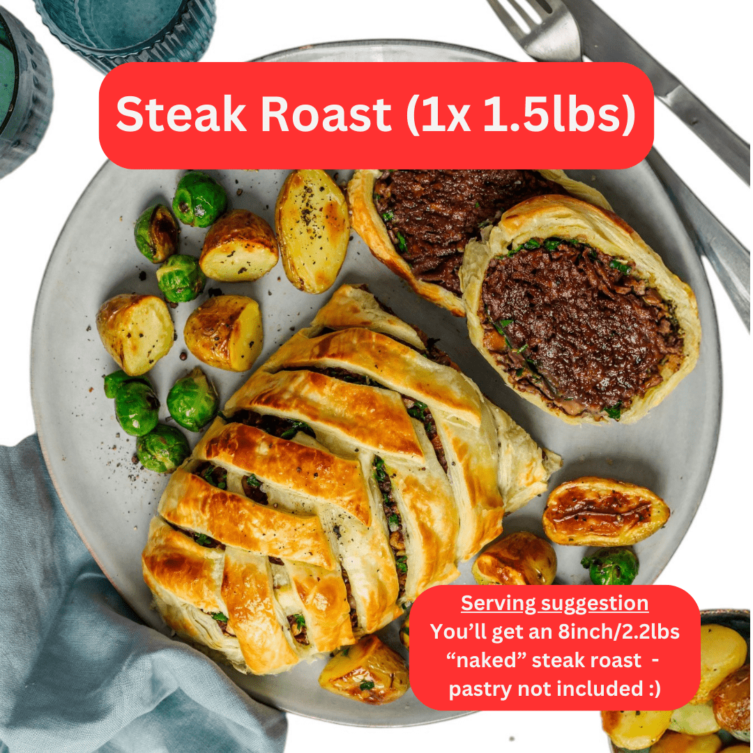 OFFBEAST Large Bundle (FILET MIGNON 4x 4 oz) + (STEAK ROAST 1x 1.5 lbs) + (STEAK BITES 2x 18oz) - Offbeast