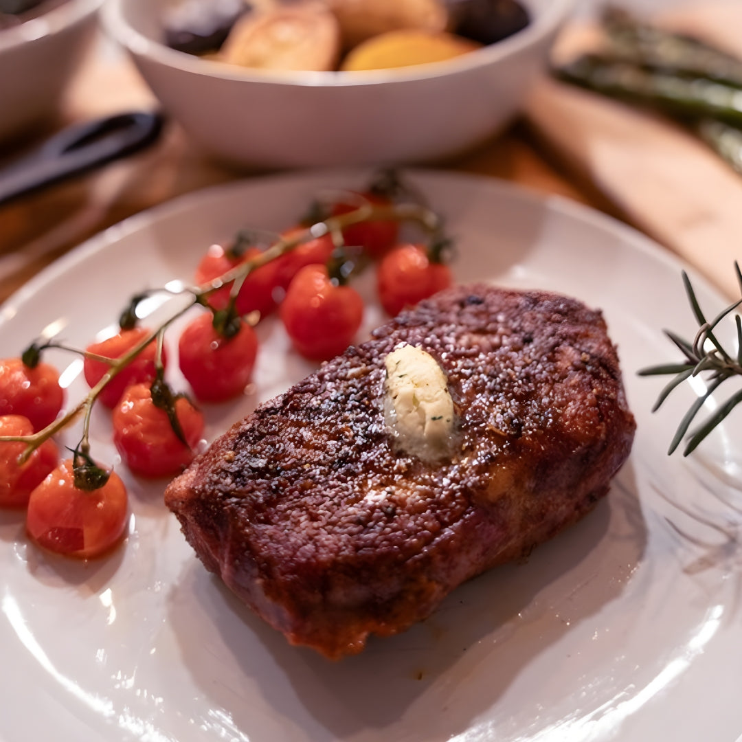 The World's First Plant-Based Steak'N'Eggs 🌱🥩🥚