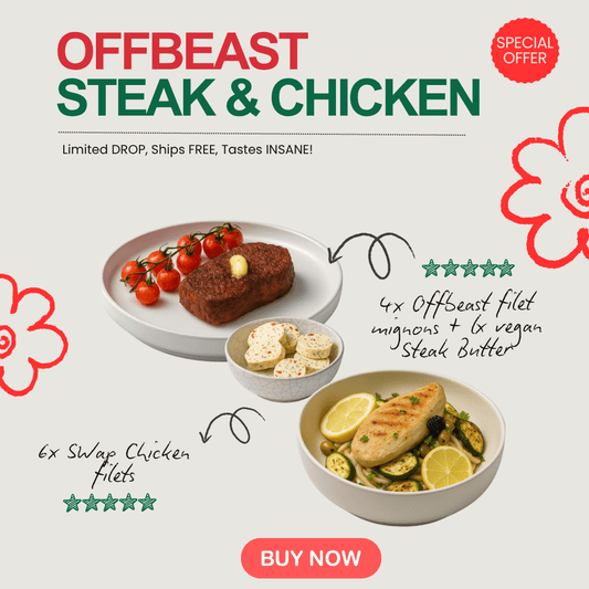 Premium Plant - Based Chicken & Steak Bundle - Offbeast